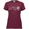 3067 Ladies' Extra Soft Triblend T-Shirt Thumbnail